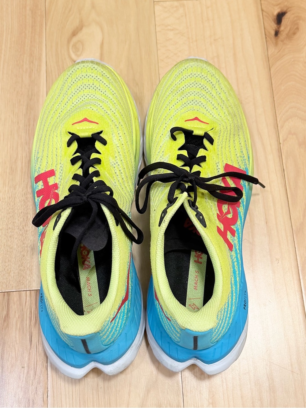 Hoka Women’s Mach 5 Running Athletic Sneakers - Picture 8 of 11